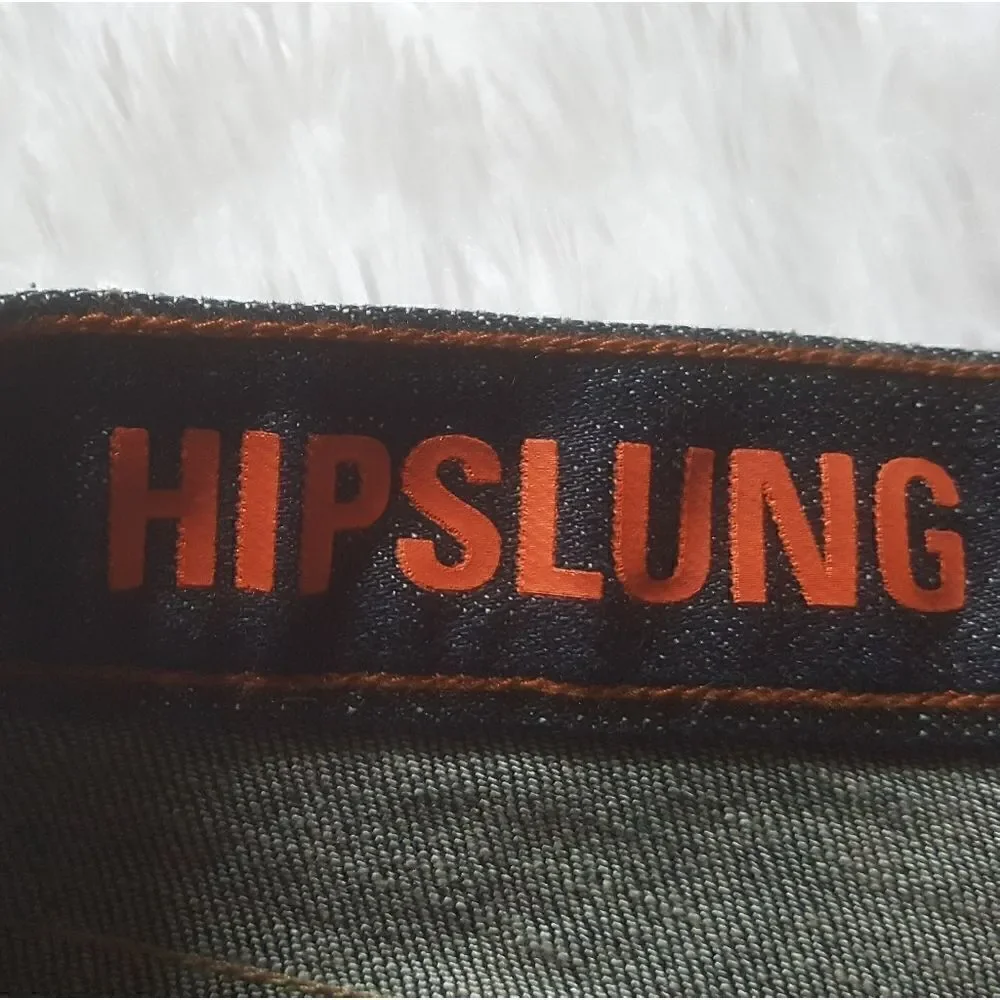 J. Crew Stretch Hipslung Dark Wash Bootcut Jeans Womens Size 27R‎
